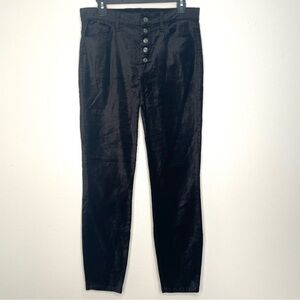 7 For All Mankind Women’s High Waist Velvet Ankle Skinny Pants 29  BIN6